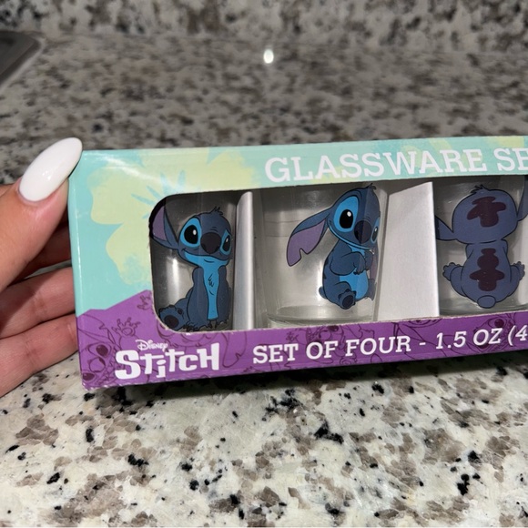 Stitch Disney Shots Set of 4 - Picture 2 of 5